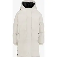TwoDay gewatteerde lange meisjes winterjas wit maat 92