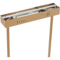 QAZQA Moderne hanglamp goud incl. LED 3-staps dimbaar 3-lichts - Vivé
