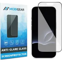 Mobigear Screenprotector geschikt voor Apple iPhone 18 Pro Max Glazen | Premium Screenprotector Anti-Glare - Case Friendly - Zwart