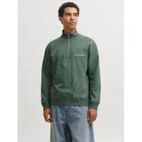 Jack & Jones Sweatshirt Met Halve Rits XXL Groen