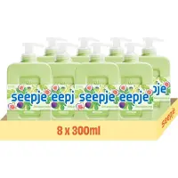Seepje 8x Handzeep Frisse Vijg 300 Ml