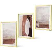 Coloray 4-Delige Schilderij Set - Abstracte patronen in bruine en beige tinten. - 40 x 60 cm - Wanddecoratie - Schilderijen Set - Kantoor - Muurdecoratie