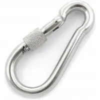 ER4 Karabijnhaak 8mm met Beveiliging voor Hangmat & Schommel - 230kg