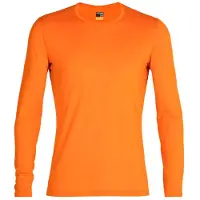 Icebreaker - 200 Oasis L/S Crewe - Merino-ondergoed L, oranje