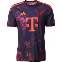 Adidas Tricot 'FCB 3' antraciet / donkerlila / oranjerood