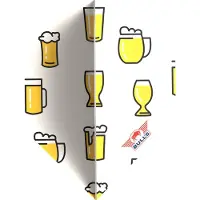Bull's Beer Cartoons NO2 - Dart Flights