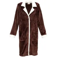Ringella Fluweelzachte dames vest mokka - Bruin - Maat - 46