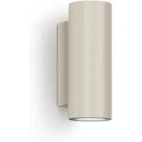 Lombardo Ago Wandlamp U&D Sand | 40° | 2700K IP66 Lichtbron Inbegrepen