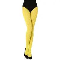 Merry Style MS-GB-328 Dames Panty - 60 DEN- 3D-technologie - Polyamide - Canarinno - M