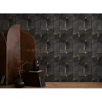 Living Walls Afbeelding behang, Livingwalls The Wall 4 | 792245, 159 x 280 cm, Grijs