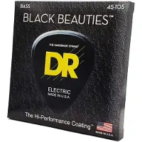 Dr Strings BKB-45 HANDMADE MAGIC BLACK BEAUTIES 45-105