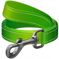 Collar WAUDOG nylon band licht maat M 20mm/200cm - Reflecterend