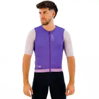 Castelli - Corretto Jersey - Fietsshirt L, purper