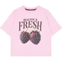 The New Meisjes Tops & T-shirts Tnvigdis - Roze - Maat 122/128