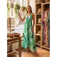 Hiccups for Kids Etnisch Patroon Bohemian Maxi Jurk