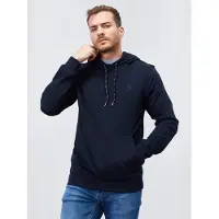 Tommy Life Heren Effen Hoodie met Zak