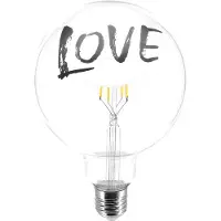 Creative Cables Tattoo Love G125 4.5w 470lm E27 2700k Dim Globe Led-lamp