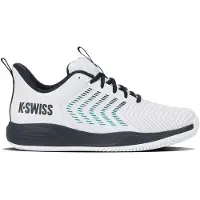 K-Swiss Padelschoen Men Ultrashot Light Clay White/Carbon/Baltic-Schoenmaat 46