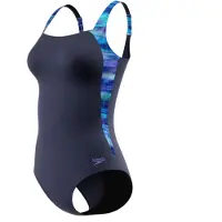 Speedo Lunalustre Printed Shaping Badpak Dames 44
