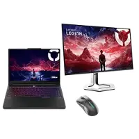 Lenovo Legion Pro 7 16 + Legion Pro 32UD OLED Gaming Monitor & Legion M600s Qi Mouse AMD Ryzen 9 9955HX3D-processor 2,50 GHz tot 5,40 GHz, Windows 11 Home 64, 1 TB SSD M.2 2280 PCIe Gen5 Performance