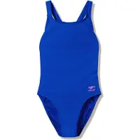 Speedo - Women's Female Solid Leaderback - Badpak 38, blauw