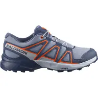 Salomon Speedcross trailschoenen blauw/oranje voor kinderen || Maat: 34