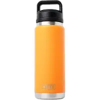 Yeti Rambler Bottle 26oz Chug Cap, King Crab Orange, thermosfles met drinkdop, 769 ml