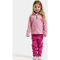 Didriksons - Kid's Monte Full-Zip 10 - Fleecevest 140, roze