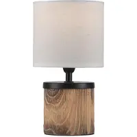 JUST LIGHT Tafellamp Root met Linnen kap