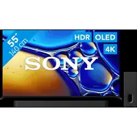 Sony Bravia 8 II 55" QD-OLED (2025) + Bravia Theatre Bar 7 Zwart