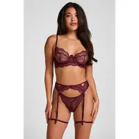 Hunkemoller Jarretel Isabelle Rood Dames | Maat: M
