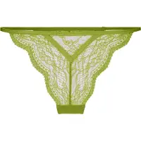 Hunkemoller String 'Isabelle' olijfgroen