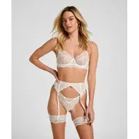 Hunkemoller Jarretel Suki Wit Dames | Maat: L