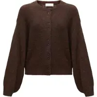 Moss Copenhagen Gebreid vest 'Bondie Hope' donkerbruin
