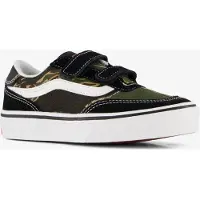 Vans Brooklyn katoenen camouflage sneakers - zwart/groen Jongens/Meisjes Canvas - maat 28