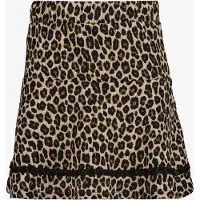 TwoDay meisjes rok met panterprint bruin maat 134/140