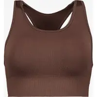 Osaga seamless dames sport BH bruin maat M