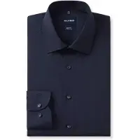 Olymp Overhemd 'Level 5' navy