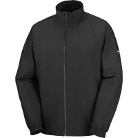 Salomon - Ski jassen - Venom Track Jkt Deep Black voor Unisex van Gerecyclede materialen - Maat L - Zwart