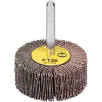 Bosch 1 609 200 288 Tête De Ponçage à Lamelles Queue 6 Mm / Grain 120 / Longueur Totale 50 Mm / Tête 20 Mm