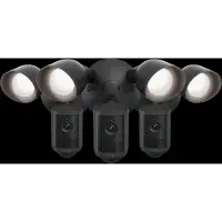 Ring Floodlight Camera 2e Generatie Zwart 3-Pack