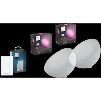 Philips Hue Go 2-pack White and Color + dimmer