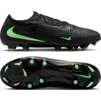 Nike Phantom 6 Low Pro Gras Voetbalschoenen (FG) Zwart Felgroen