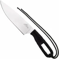 Ontario Hunt Plus Camp Knife 9717BLK Satin 420HC, Black Paracord, outdoor koksmes