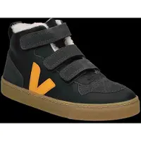 Veja Meisjes Sneakers Small V-10 Mid - Zwart - Maat 35