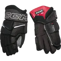 CCM Hg Next S26 Ijshockey Handschoenen (junior) Zwart / Wit 11.0"