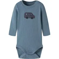 Name it - Romper - NBMOLANDER - Auto - Blue Mirage - Maat 62