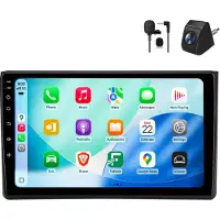 AWESAFE Autoradio - Geschikt Voor Fiat Bravo 2006 t/m 2013 - RAM 2GB + ROM 64GB - Draadloos Apple Carplay & Android auto - GPS Navigatie Bluetooth WIFI - 2007 2008 2009 2010 2011 2012