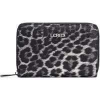L.credi portemonnee Sigal Zip Around Wallet Black / Mix zwart