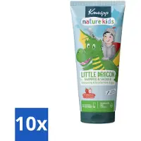 Kneipp 10 x - Shampoo & Showergel - Little Dragon - 200 ml - Little Dragon Shampoo - Shampoo En Douchegel Voor Kinderen - Gevoelige Huid Verzorging - Vegan Shampoo - Dragonfruit Geur